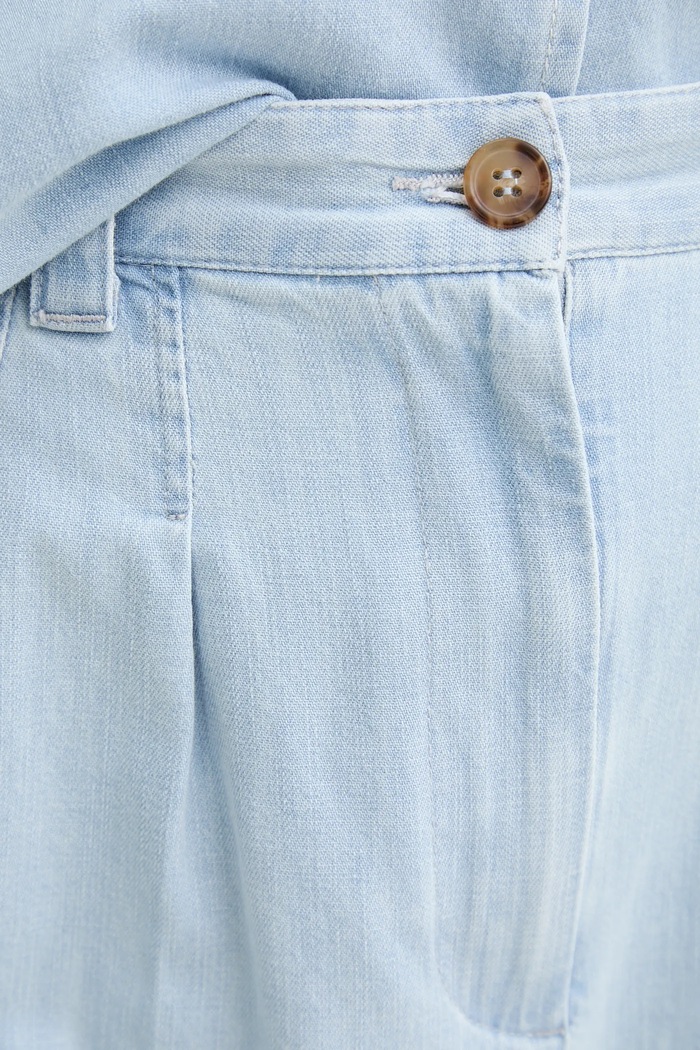 Rifľové krátke nohavice A.P.C. short nola modrá COGXX.F10201