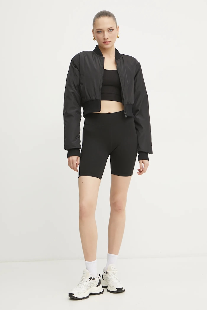 PLEIN SPORT pantaloni scurți SAEC.WJT2036.STE003N negru SS25