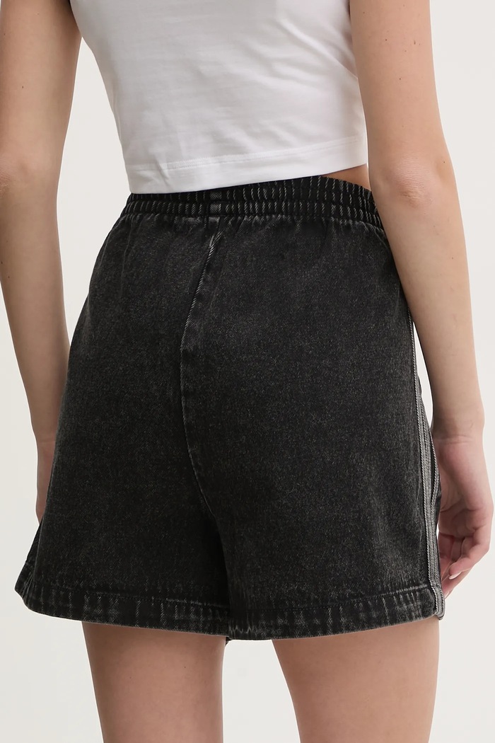 Odzież adidas Originals szorty jeansowe Firebird JD3107 czarny