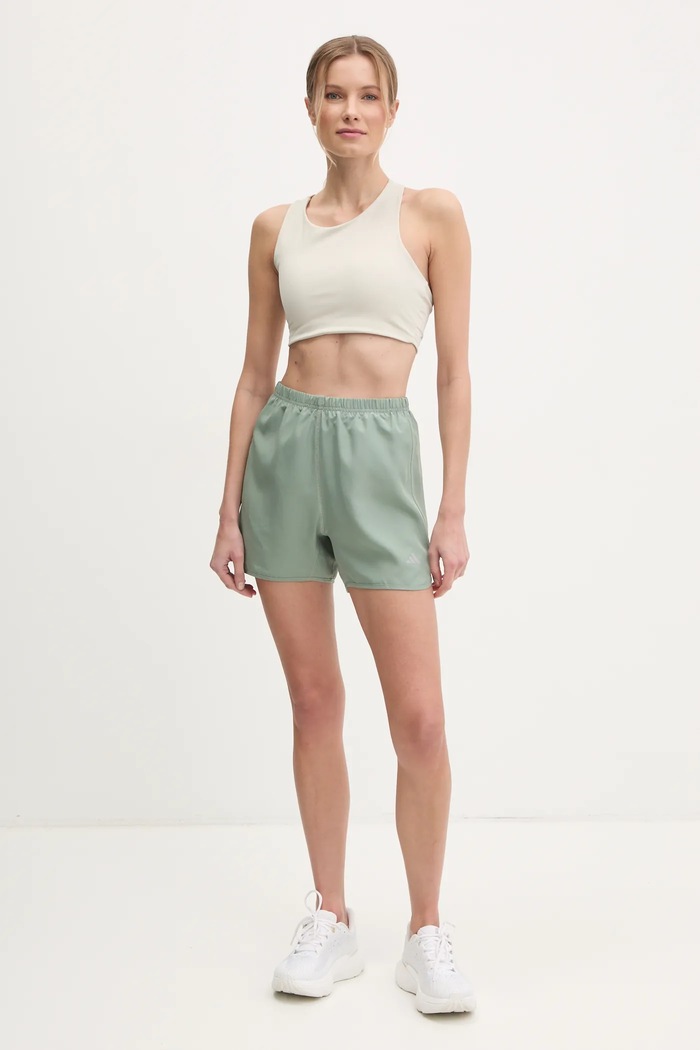 Běžecké šortky adidas Performance Run It JD2341 zelená SS25