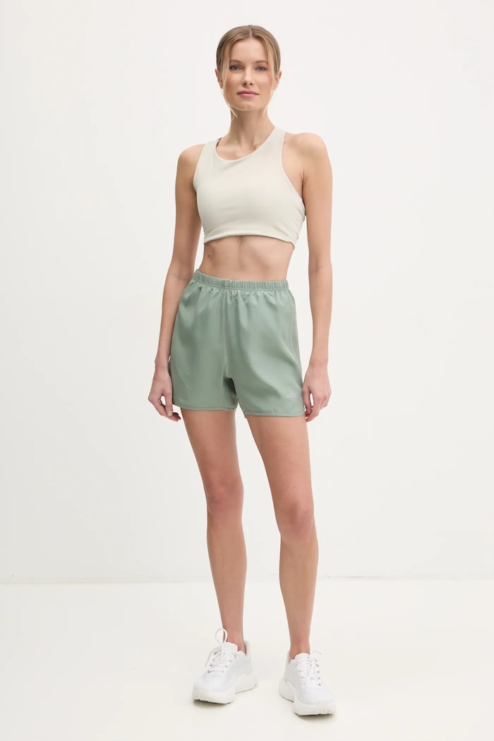 Běžecké šortky adidas Performance Run It JD2341 zelená SS25