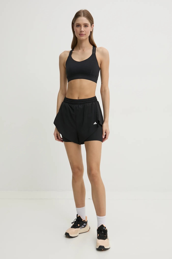 adidas Performance szorty treningowe Aeroready IQ2655 czarny SS25