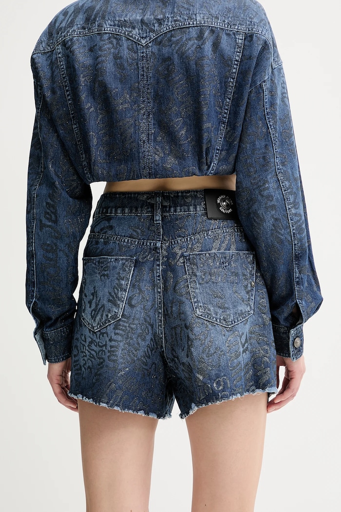 Oblačila Kratke hlače Versace Jeans Couture 78HAD51G.DS025LF1 mornarsko modra