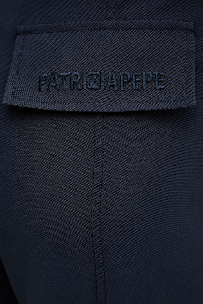 Patrizia Pepe szorty granatowy 2P1661.A573