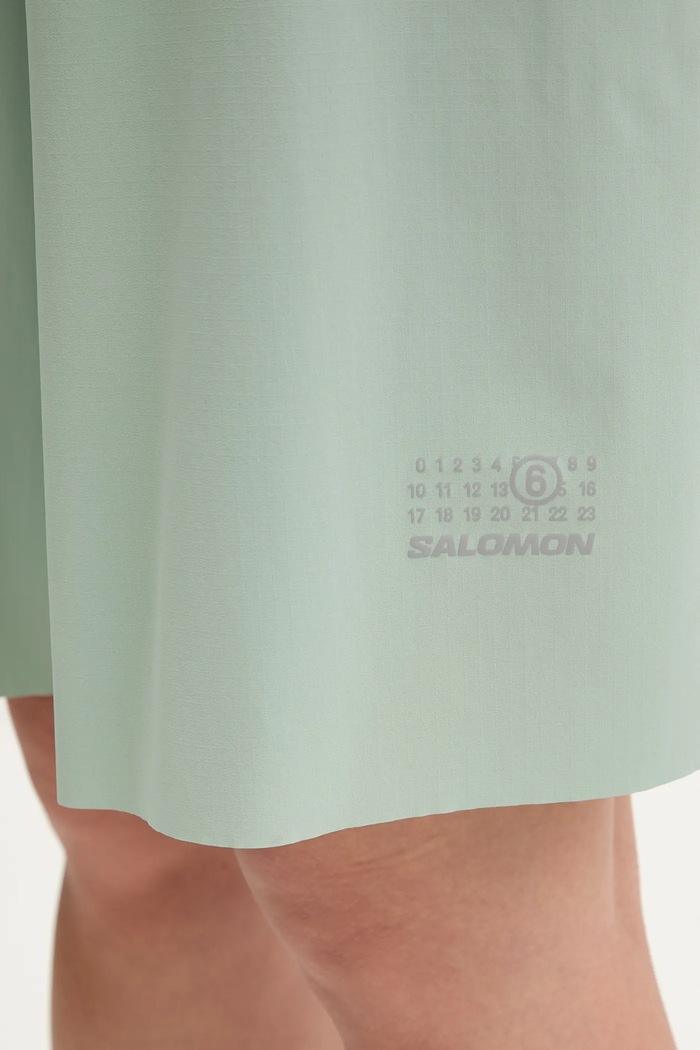 Šortky MM6 Maison Margiela x Salomon zelená S52MU0131.M35417