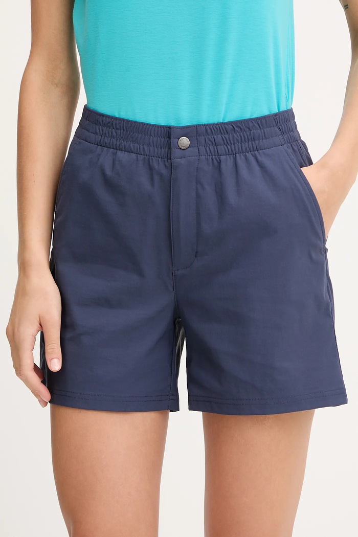 Columbia szorty outdoorowe Cedar Crest z elastanem granatowy 2119823