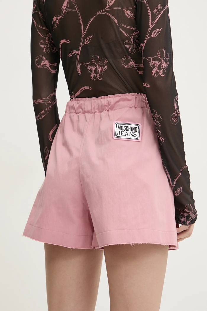 Дрехи Къс панталон Moschino Jeans 0304.3224 розов