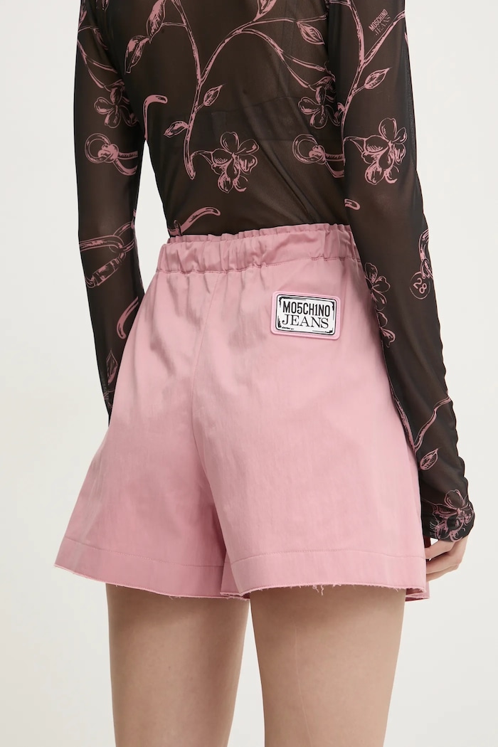 Дрехи Къс панталон Moschino Jeans 0304.3224 розов