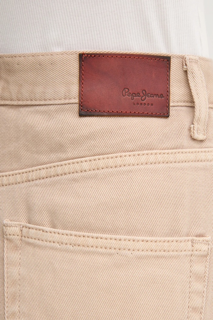 Traper kratke hlače Pepe Jeans A-LINE SHORT UHW RACHEL bež PL801112YH9