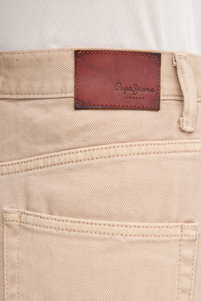 Traper kratke hlače Pepe Jeans A-LINE SHORT UHW RACHEL bež PL801112YH9