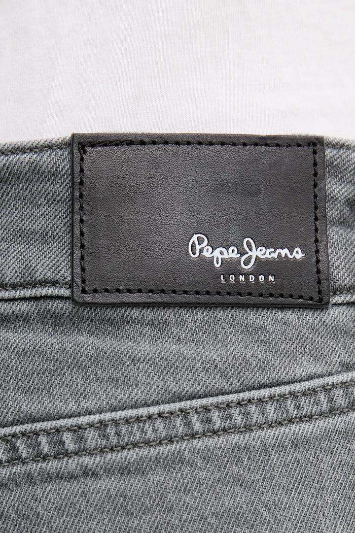 Traper kratke hlače Pepe Jeans BERMUDA SHORT HW siva PL801189UN3