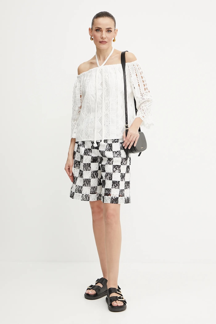 Pinko rövidnadrág 105295.A2MF fekete SS25
