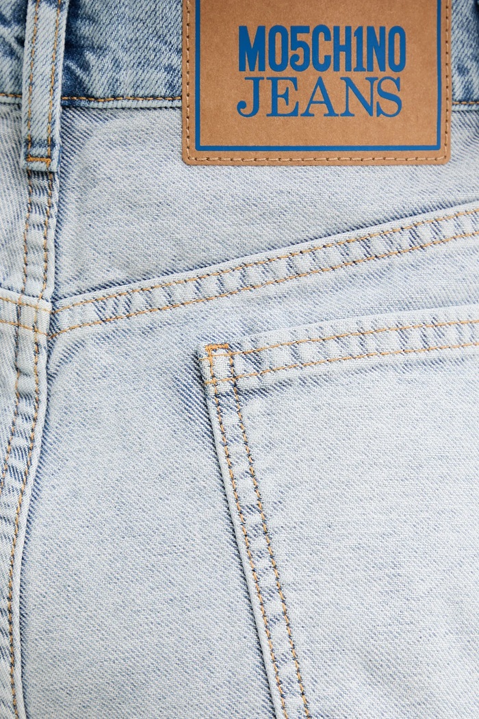 Moschino Jeans szorty jeansowe niebieski 0316.3719