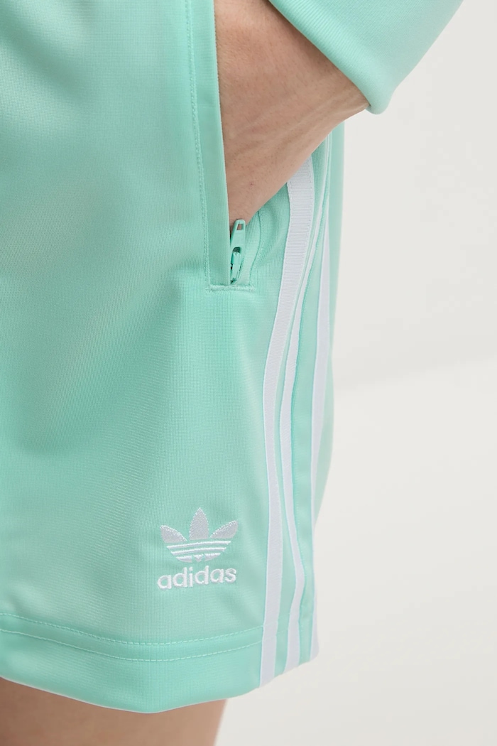 adidas Originals szorty Firebird turkusowy JD0819