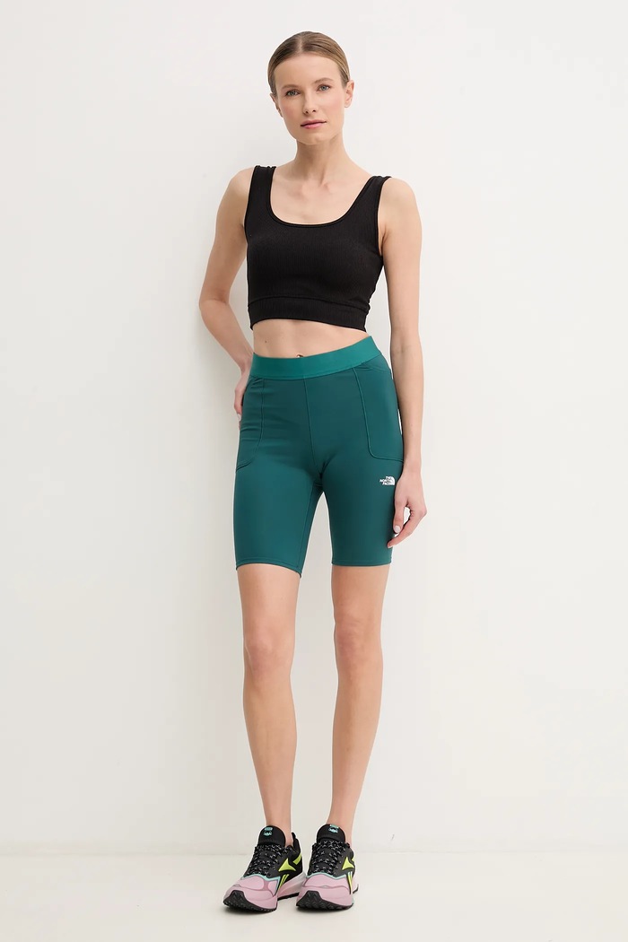 Športové krátke nohavice The North Face Refina NF0A8EF76GI1 zelená SS25