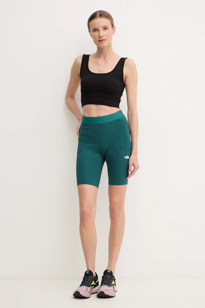 Športové krátke nohavice The North Face Refina NF0A8EF76GI1 zelená SS25