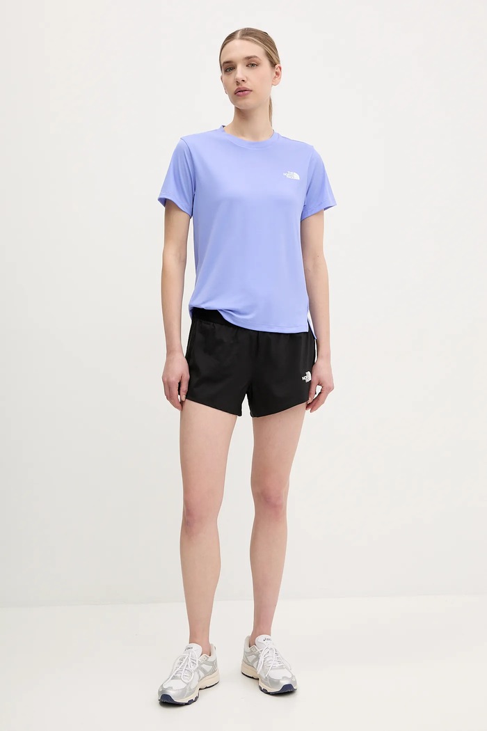 The North Face szorty sportowe Breeze NF0A8BNXJK31 czarny SS25
