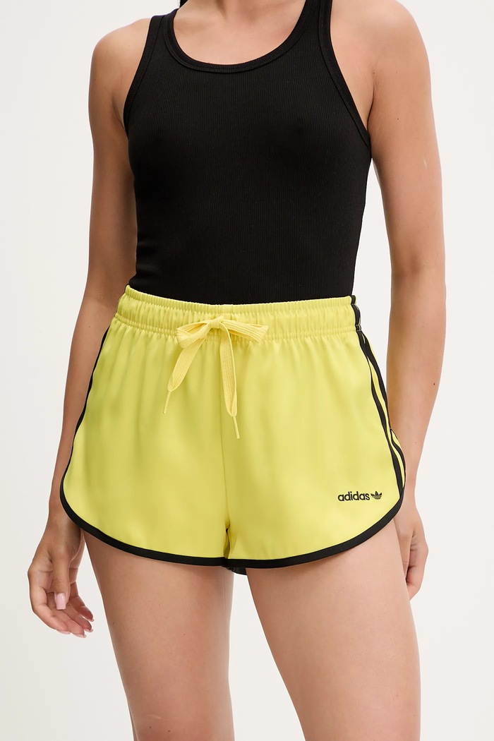 Σορτς adidas Originals Sprinter Shorts ψηλή κίτρινο JD3611