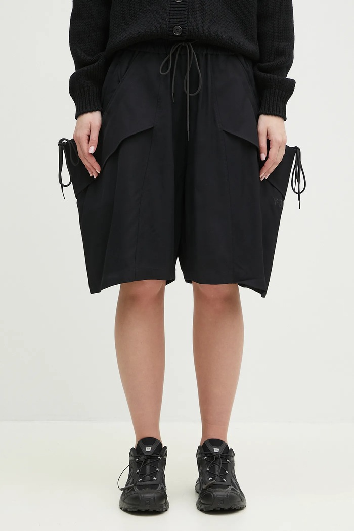 Шорти Y-3 Rayon Twill Shorts інші чорний JD1764