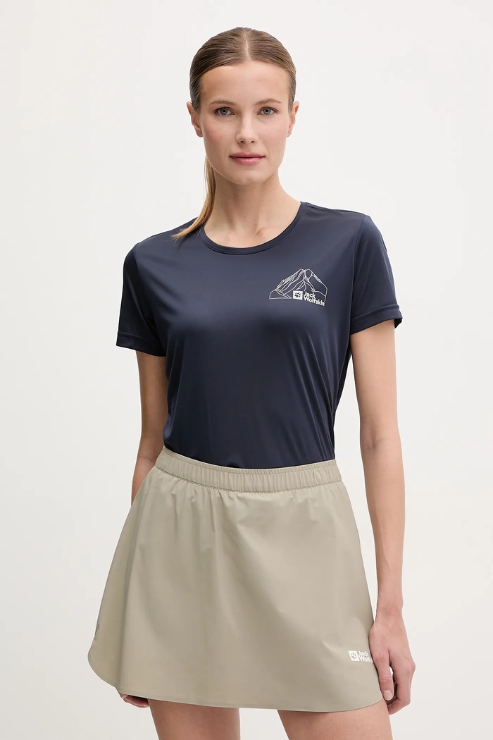 Spódnica sportowa Prelight Swift Jack Wolfskin A63787 zielony