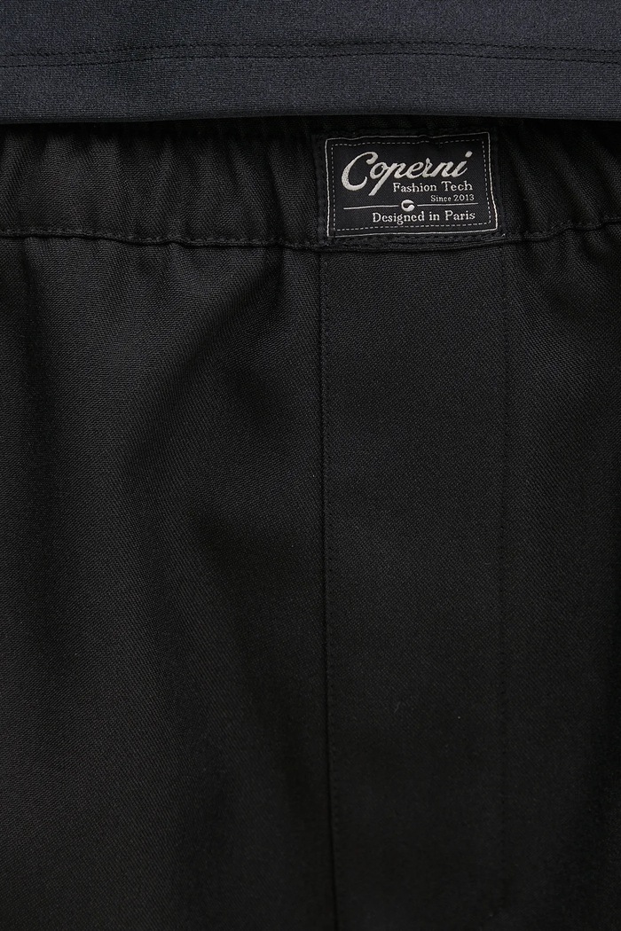 Šortky Coperni Petal Embroidered Cut-Out COPP116F3004 čierna