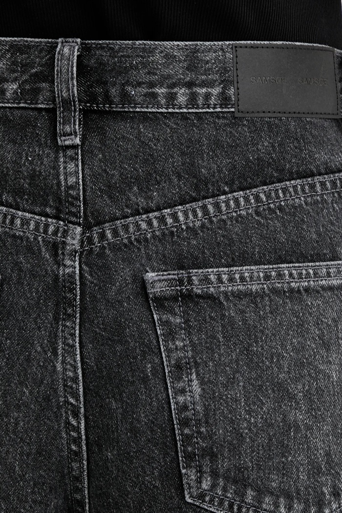 Jeans kratke hlače Samsoe Samsoe SASHELLY siva F25100167