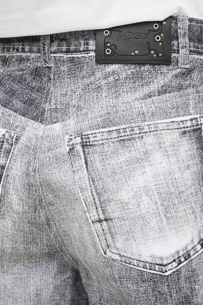 Andersson Bell denim shorts Lace Paneled black apa794w