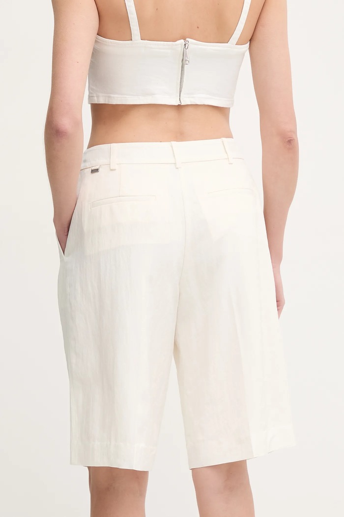 Odzież Calvin Klein szorty K20K208357 beżowy