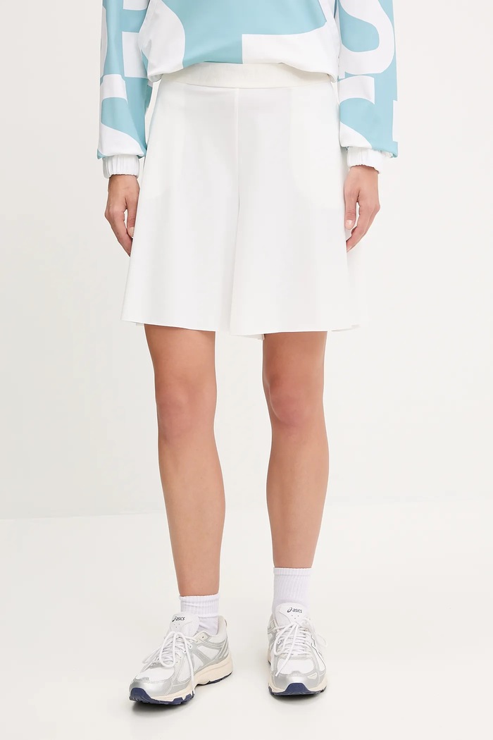 Sportalm pantaloni scurți tricotaj alb 650169