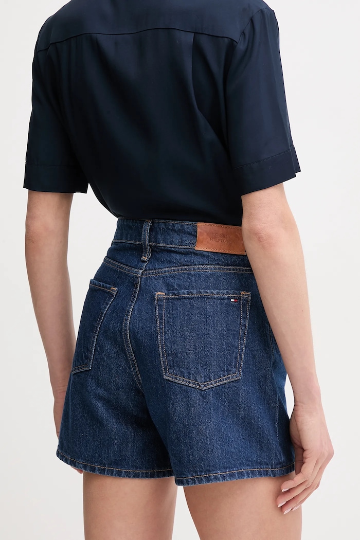 Oblečenie Rifľové krátke nohavice Tommy Hilfiger WW0WW44385 modrá