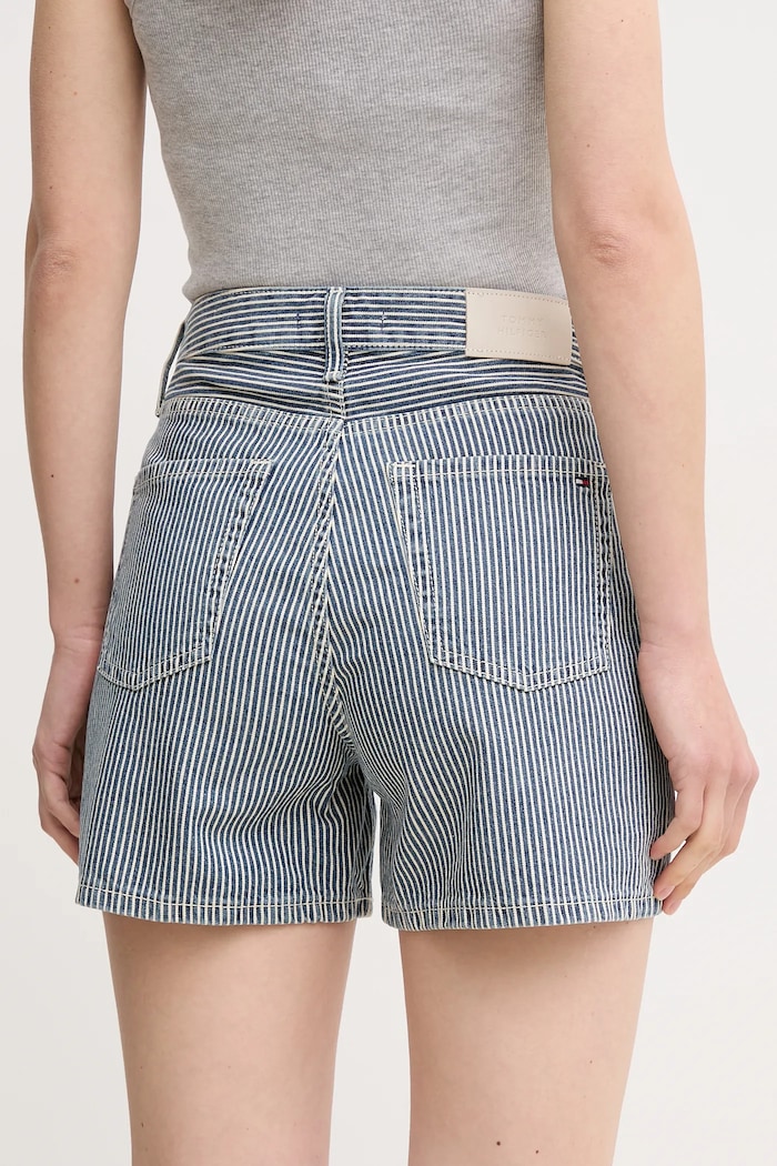Oblečenie Bavlnené šortky Tommy Hilfiger WW0WW45925 tmavomodrá