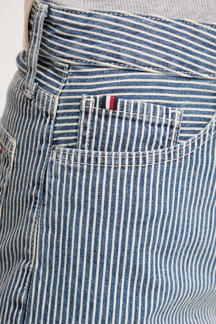 Bavlnené šortky Tommy Hilfiger tmavomodrá WW0WW45925
