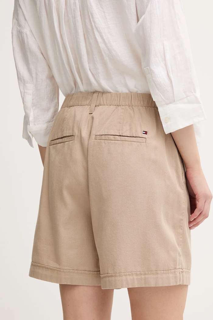 Odzież Tommy Hilfiger szorty WW0WW44762 beżowy
