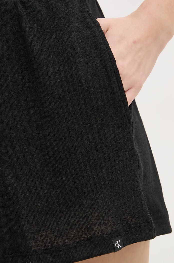 Îmbrăcăminte Calvin Klein pantaloni scurti KW0KW02820 negru