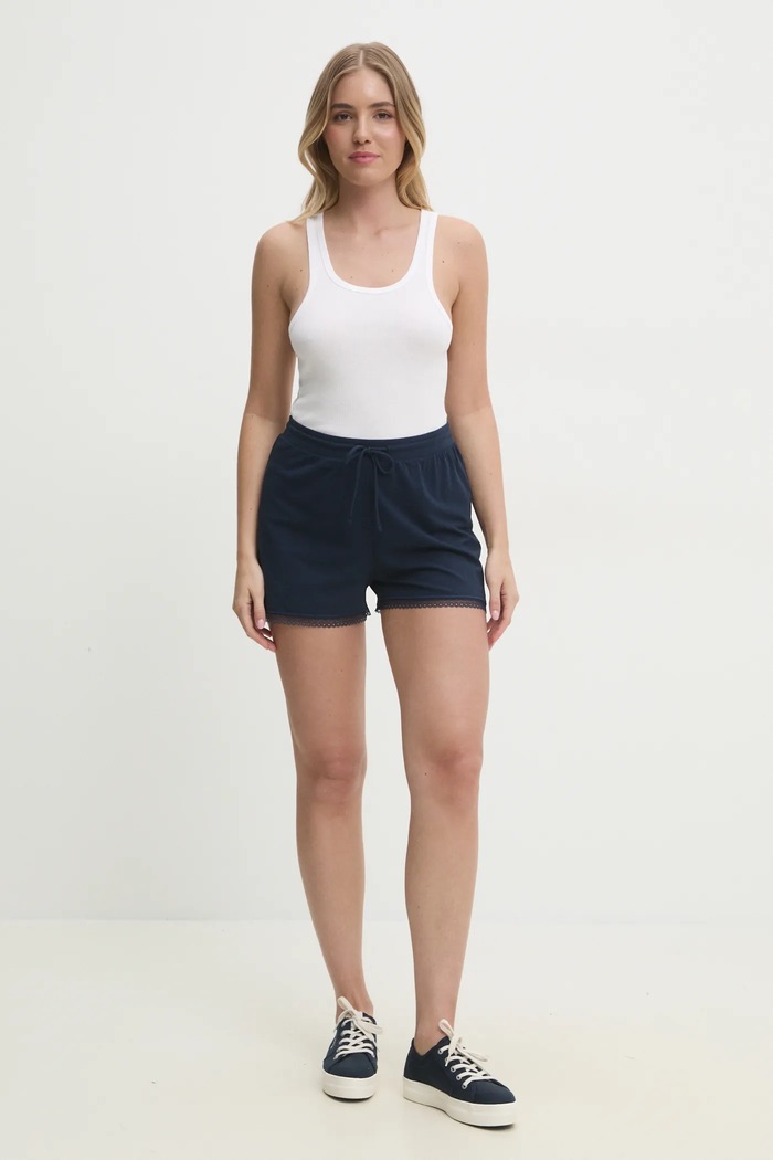 Tommy Hilfiger szorty UW0UW05798 granatowy SS25