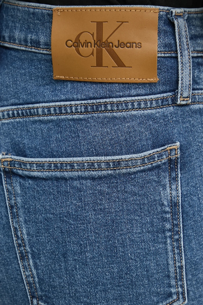 Šortky Calvin Klein Jeans modrá J20J225512
