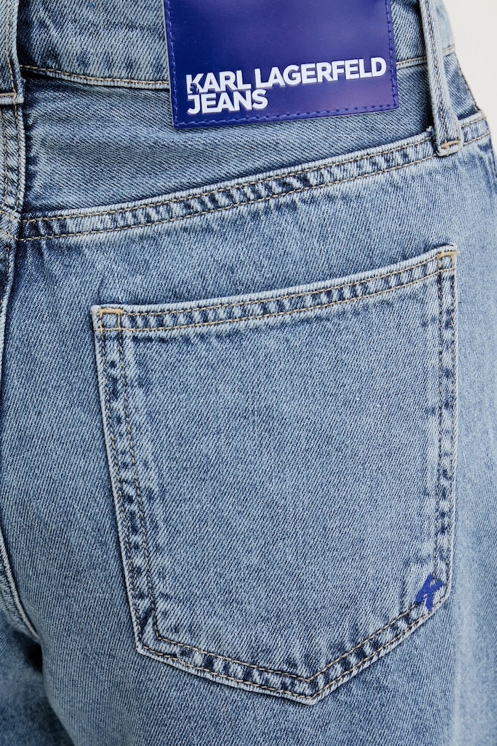Karl Lagerfeld Jeans pantaloni scurți din denim albastru A2W10041
