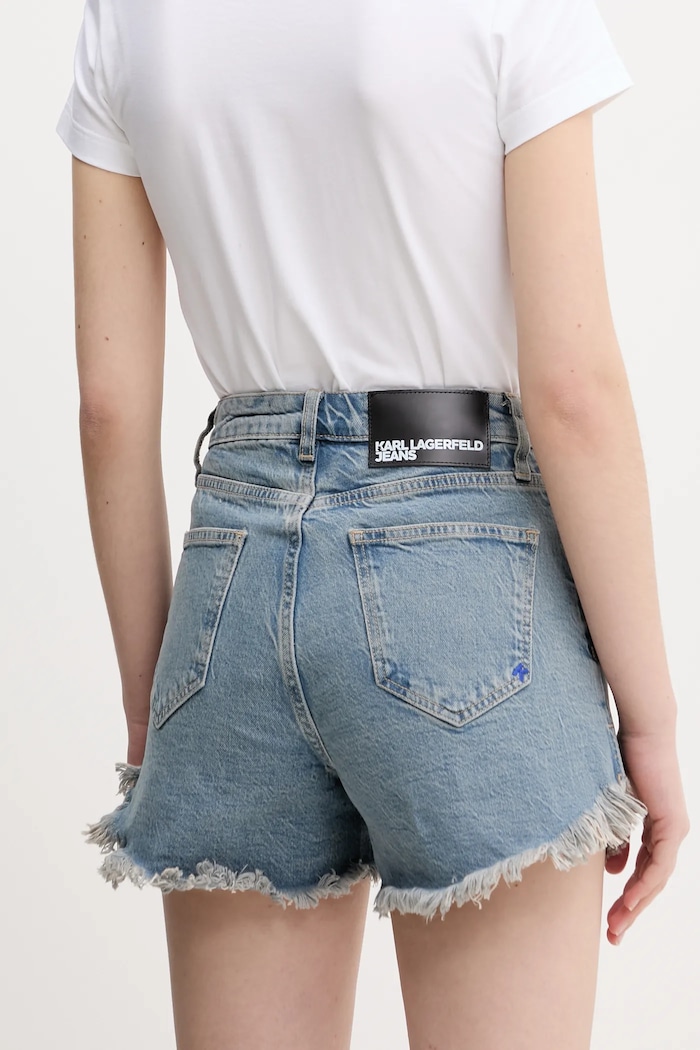 Oblečenie Rifľové krátke nohavice Karl Lagerfeld Jeans A2W10088 modrá
