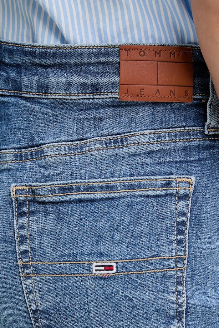 Tommy Jeans szorty jeansowe niebieski DW0DW20090
