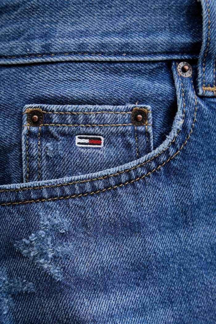 Tommy Jeans szorty jeansowe niebieski DW0DW20096