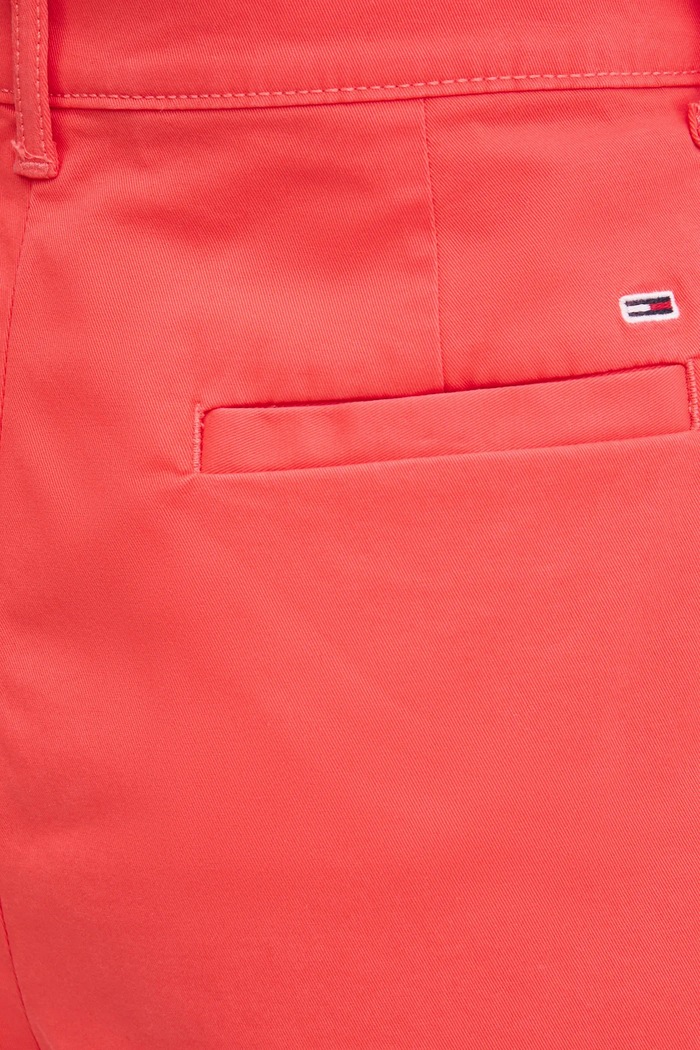 Tommy Jeans szorty czerwony DW0DW21643