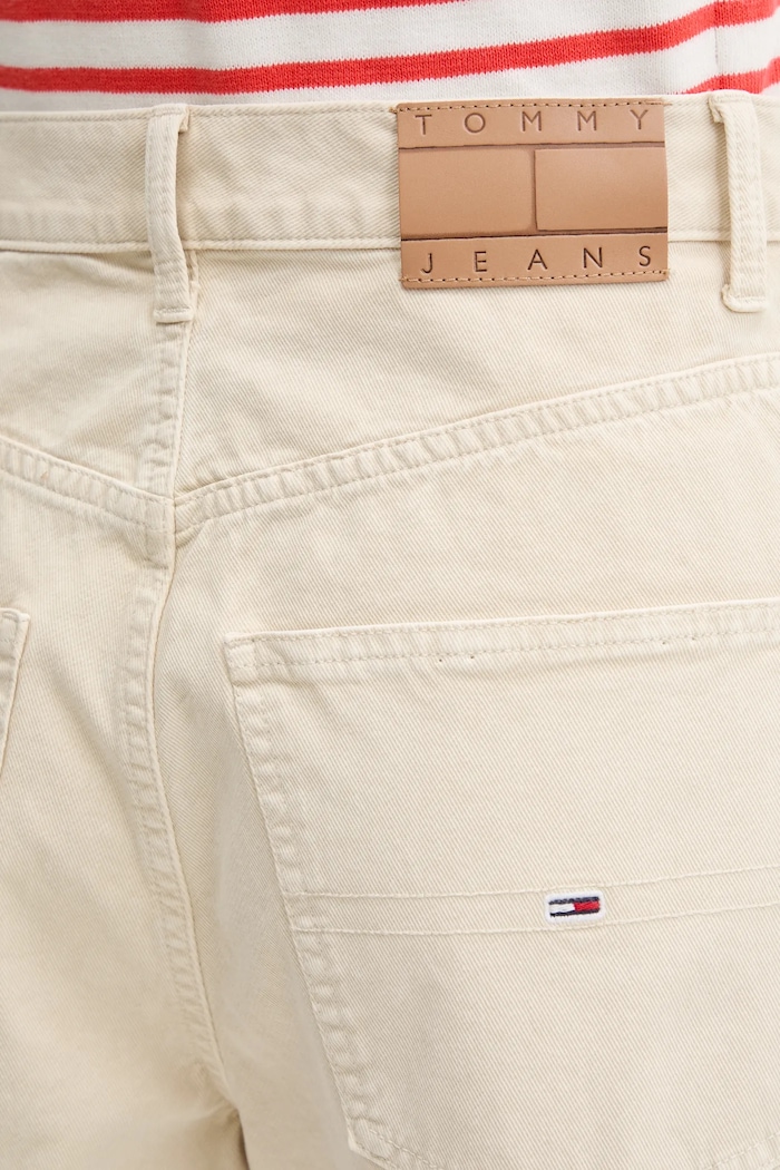 Τζιν σορτς Tommy Jeans μπεζ DW0DW21646