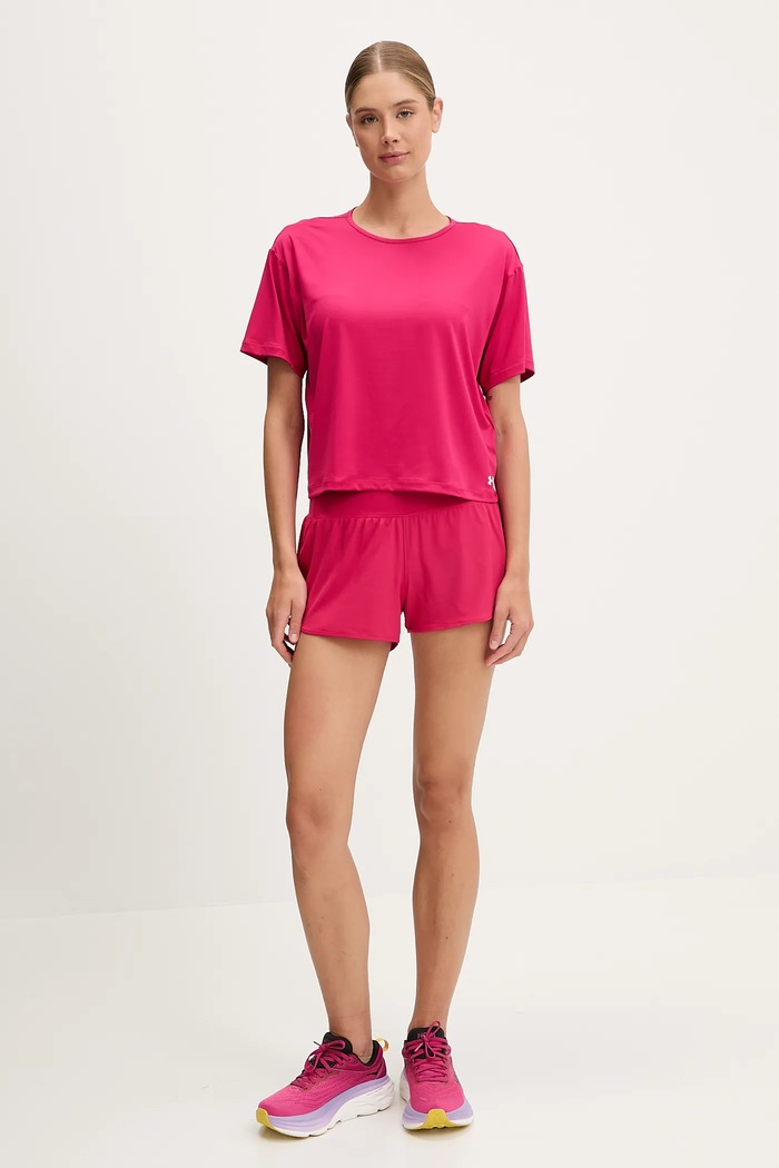 Under Armour szorty treningowe Launch Pro 3 1386331 różowy SS25