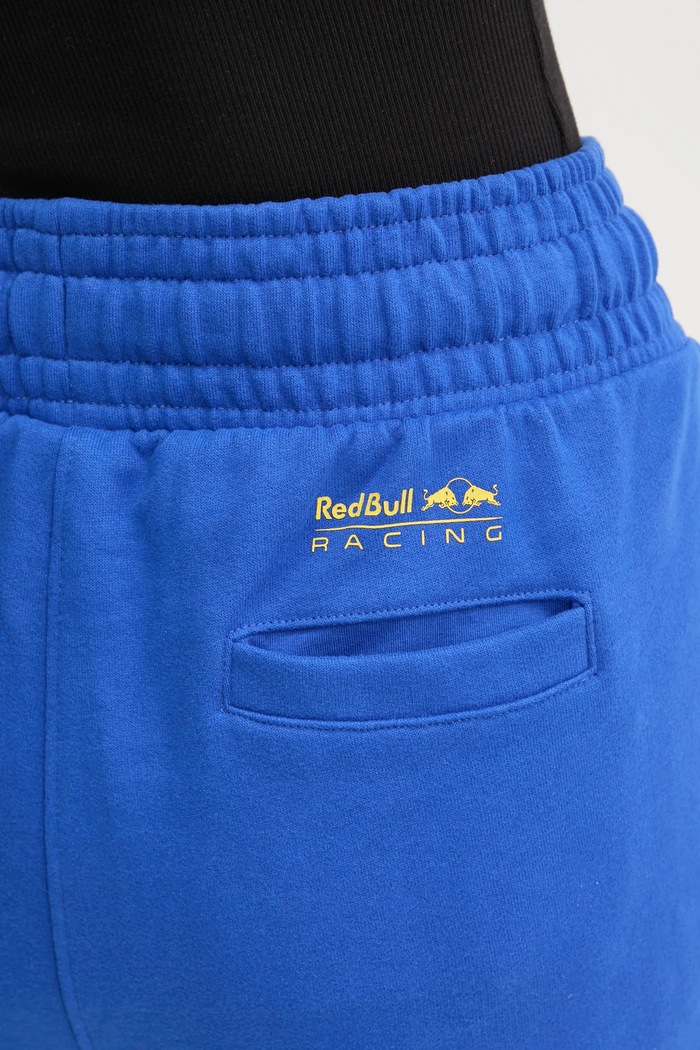 Red Bull Racing x Pepe Jeans pantaloni scurti HIGH WAISTED SHORTS violet RL800008