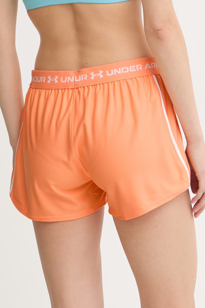 Oblečenie Under Armour športové šortky dámske Tech Play 1389882 oranžová