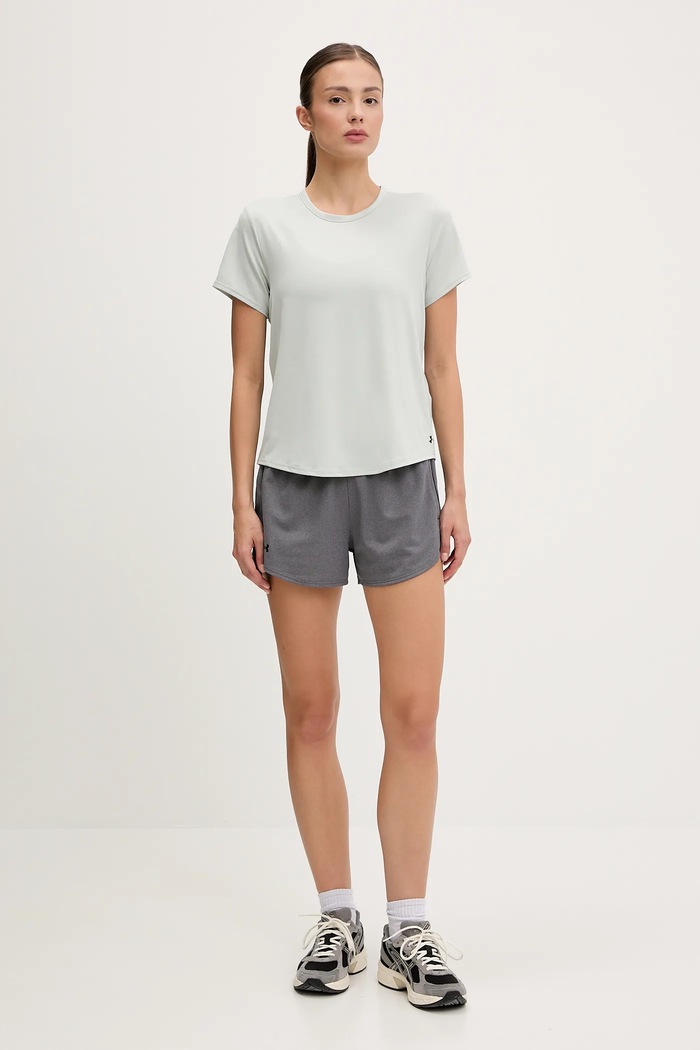 Under Armour športové šortky dámske Tech Play 1389882 sivá SS26