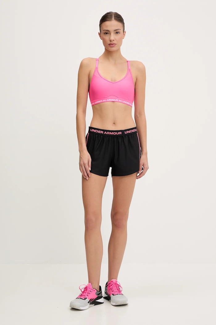 Under Armour σορτς αθλητικά γυναικεία Tech Play 1389882 μαύρο SS26