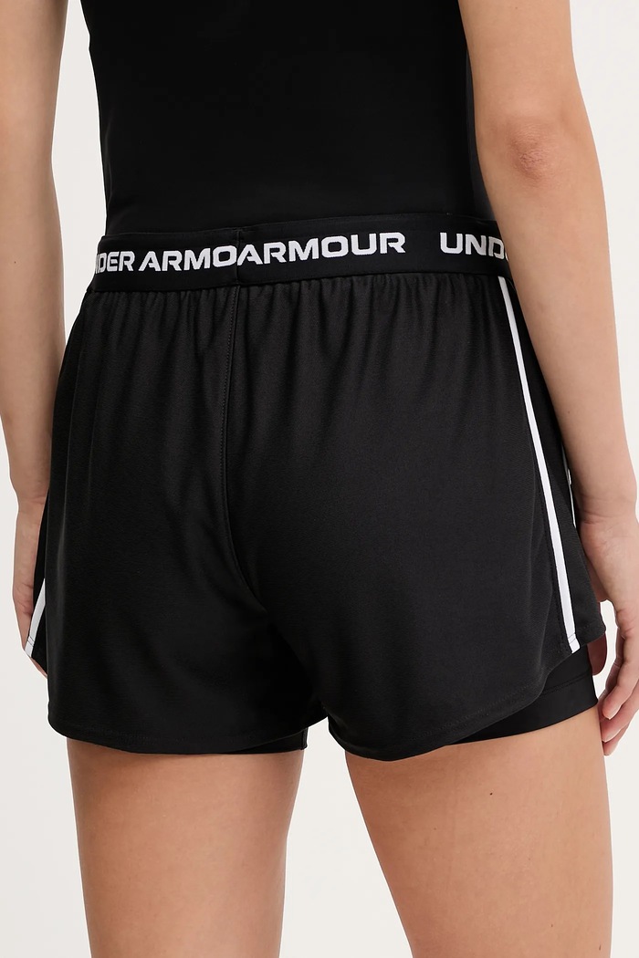 Oblačila Under Armour športne kratke hlače ženske Tech Play 1389895 črna