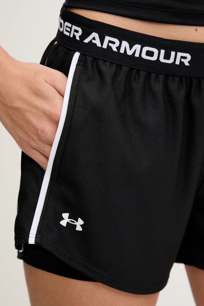 Under Armour športne kratke hlače ženske Tech Play 1389895 črna