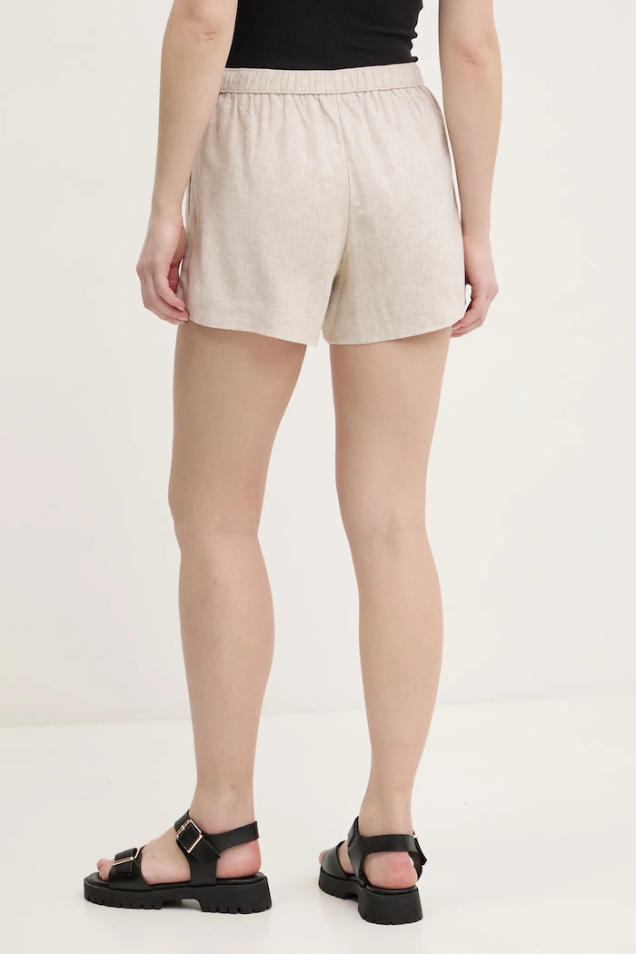 Îmbrăcăminte Abercrombie & Fitch pantaloni scurti din in KI149.5190.410 bej